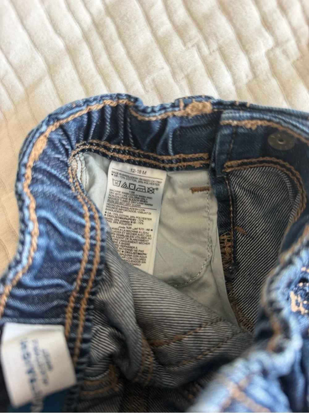 Old Navy Toddler Jeans and Gray Jeans - Blue and Light Gray